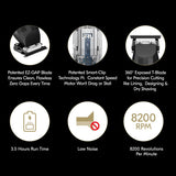 JRL Onyx Επαγγελματικό Trimmer 2020T-B