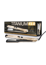 Demeliss Titanium V2.0 Πρέσα Μαλλιών ατμού με στενή πλάκα