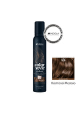 Indola Color Style Mousse Medium Brown 200ml
