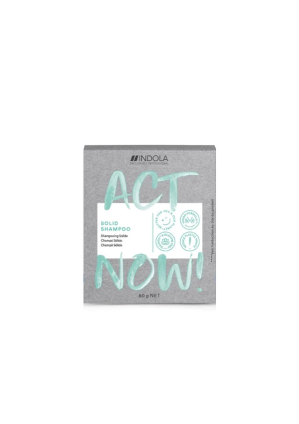 Indola Act Now! Solid Shampoo 60g