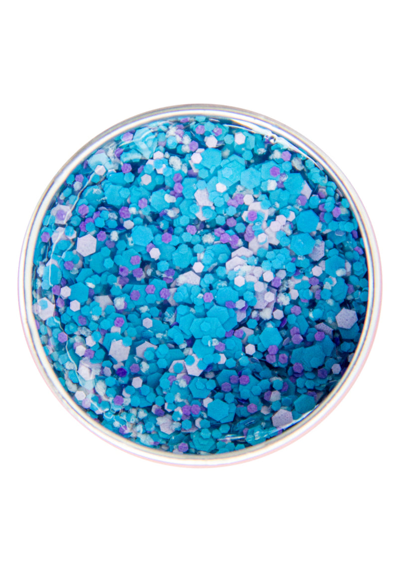 Alezori Sequin Gel 07 Baby Blue / Soft Pink 7g