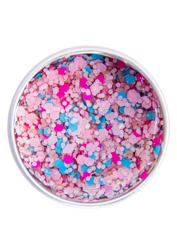 Alezori Sequin Gel 04 Fuchsia / Soft Pink 7g