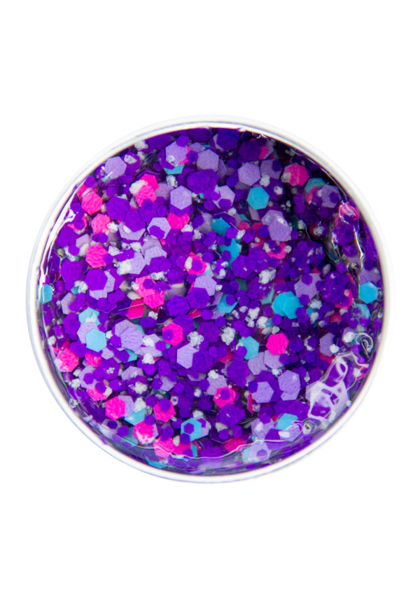 Alezori Sequin Gel 05 Purple / Fuchsia 7g