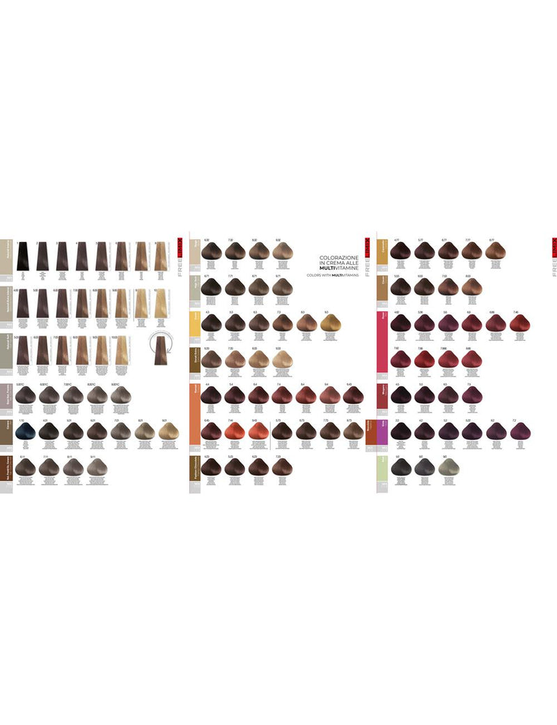 Freelimix Permanent Color Cream 100ml Χάλκινες Αποχρώσεις