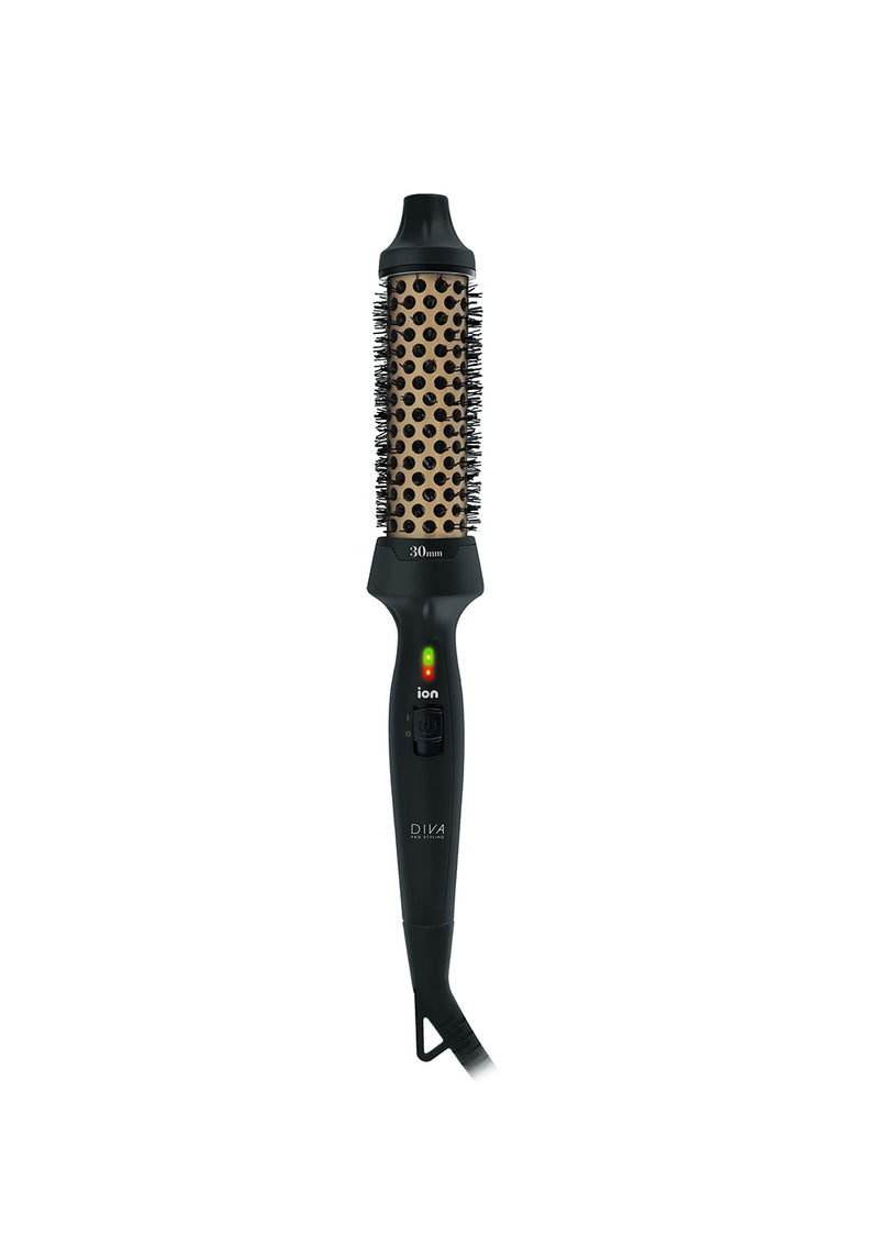 Diva Pro Ceramic Heated Brush 30mm PRO314