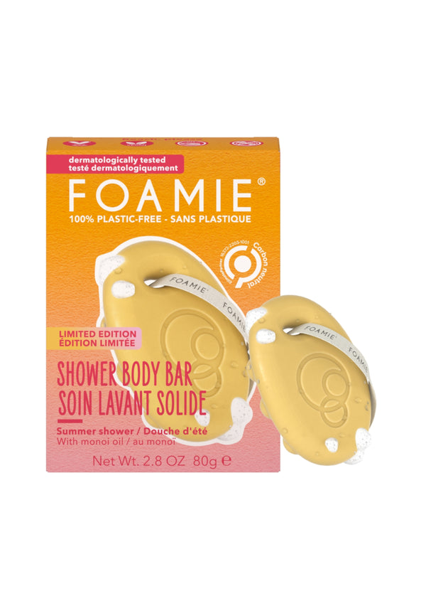 Foamie Shower Body Bar Beach Please 80g