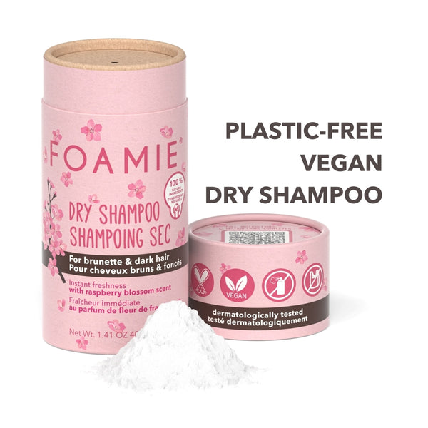 Foamie Dry Shampoo Berrry Blossom For Brunette Hair 40g