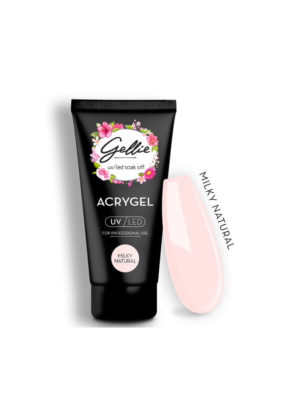 Gellie Acrygel Milky Natural 60ml