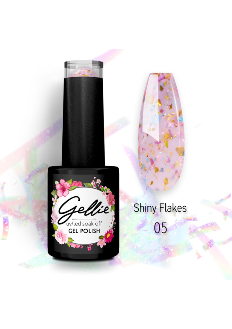 Gellie UV/LED Gel Polish Shiny Flakes 5