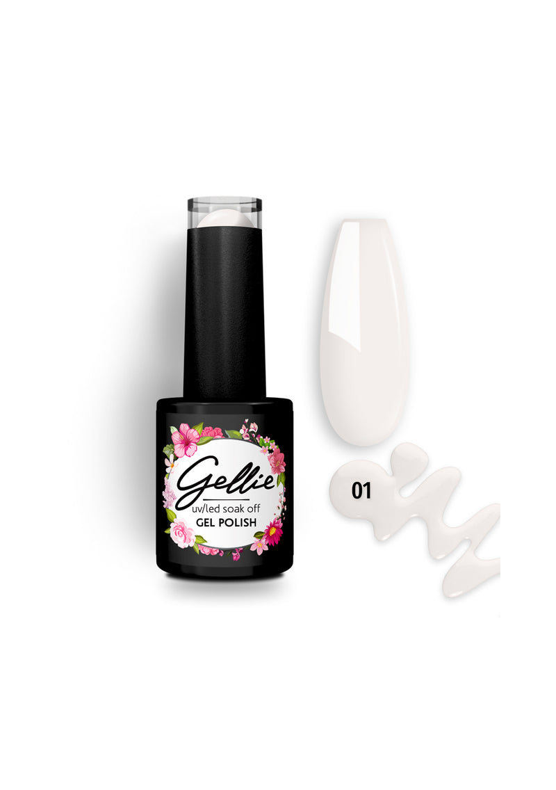 Gellie UV/LED Gel Polish Soft Cream 01