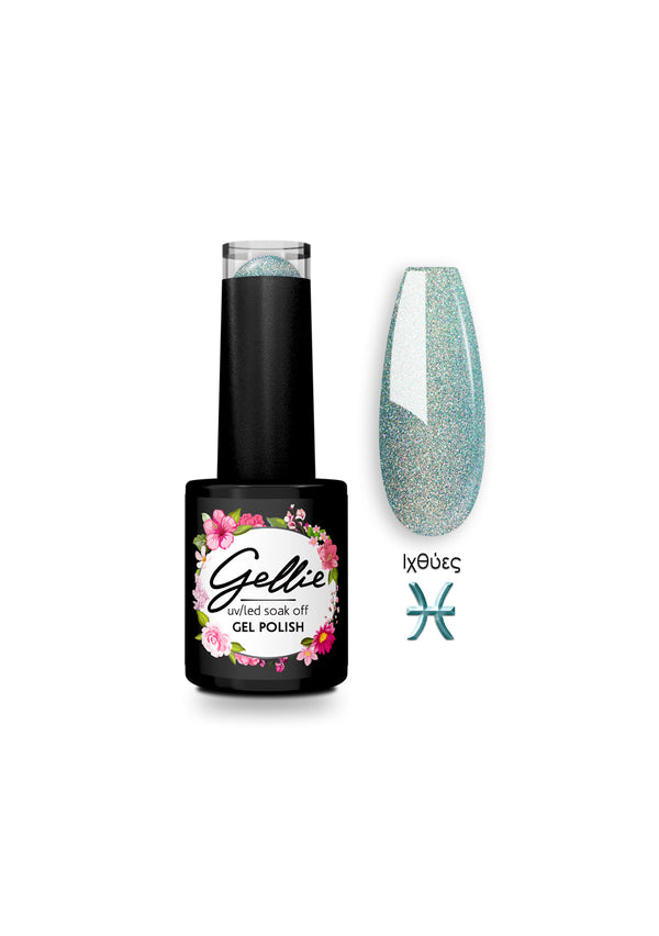 Gellie UV/LED Gel Polish Zodiac - Ιχθείς