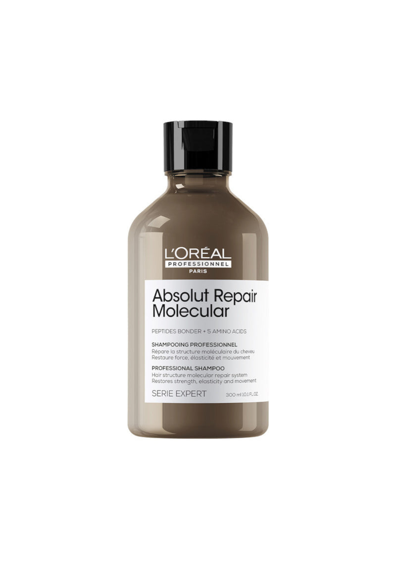 L'Oréal Professionnel Série Expert Absolut Repair Molecular Σαμπουάν Μοριακής Επανόρθωσης χωρίς θειικά άλατα για Ταλαιπωρημένα μαλλιά 300ml