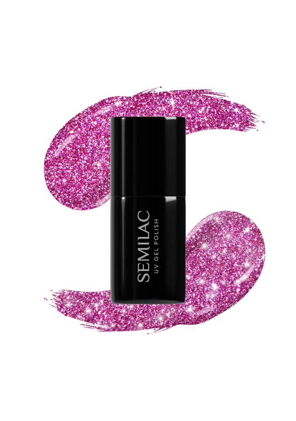 Semilac UV/LED Gel Polish 462 Pink Bubbles