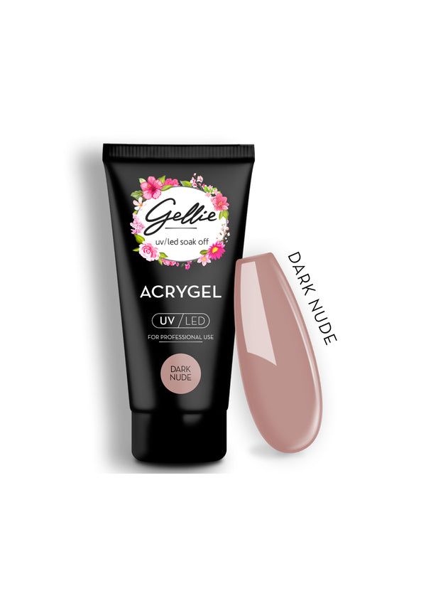 Gellie Acrygel Cover Dark Nude 60ml