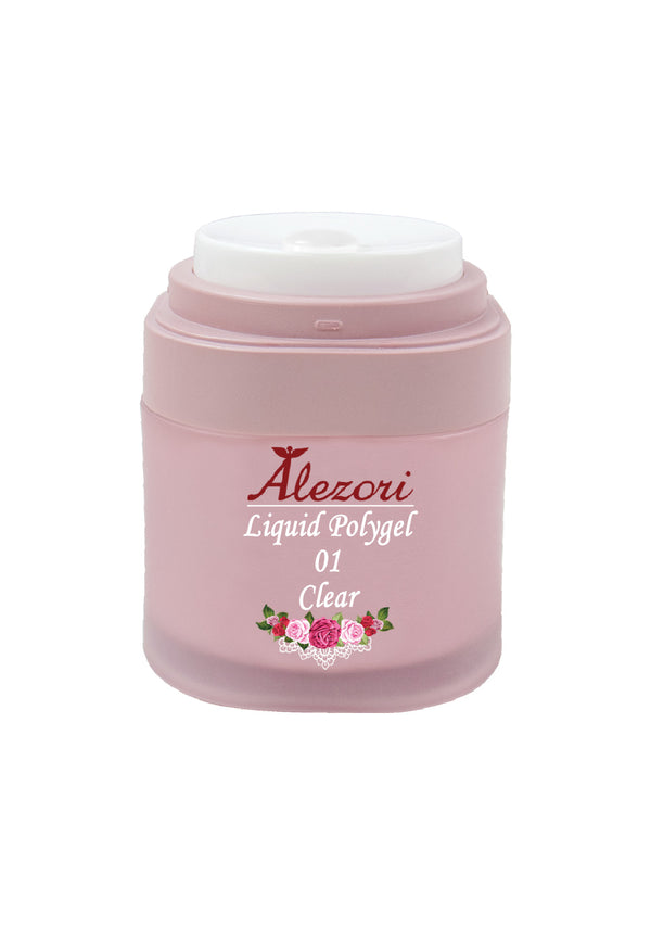 Alezori UV/LED Liquid Polygel 01 Clear 50ml