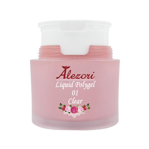 Alezori UV/LED Liquid Polygel 01 Clear 50ml