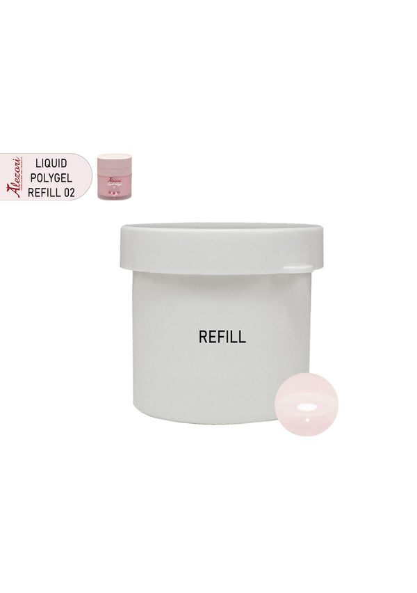Alezori UV/LED Liquid Polygel 02 50ml - Refill