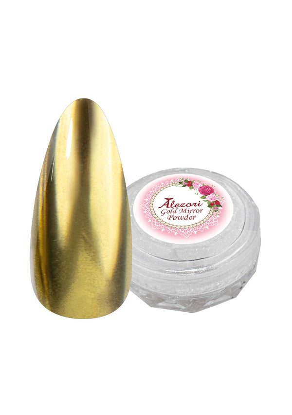 Alezori Nail Powder Mirror Gold 3g