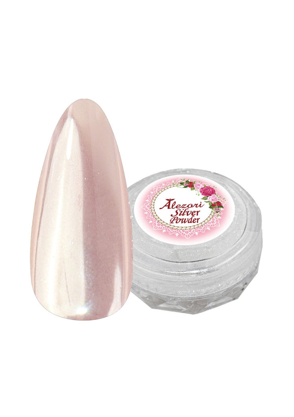 Alezori Nail Powder Silver 3g