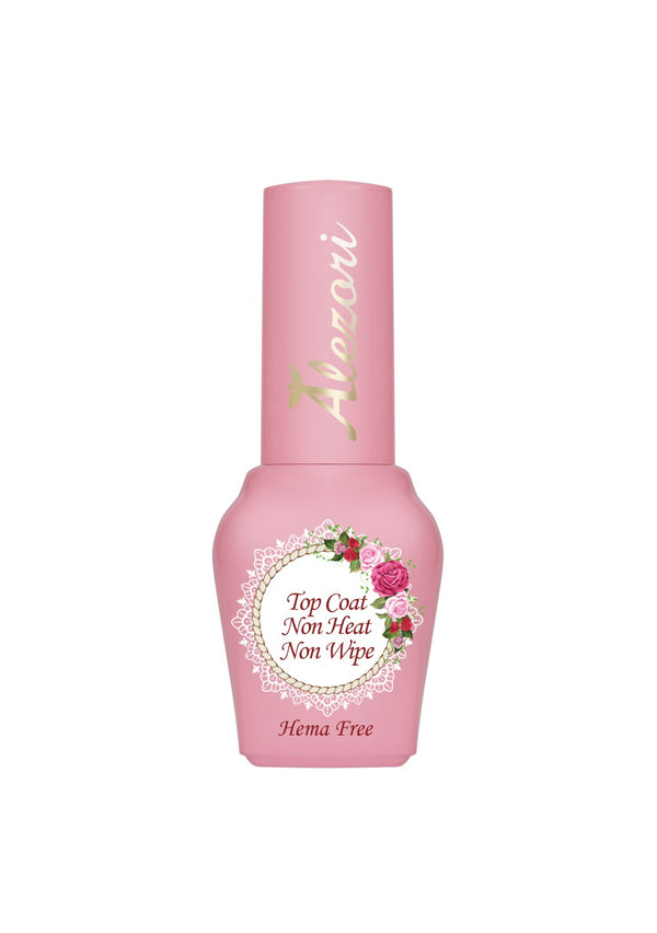 Alezori UV/LED Top Coat Non Wipe Non Heat 15ml Hema Free