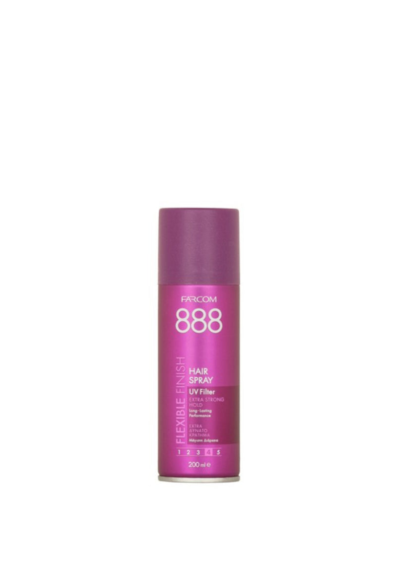 Farcom 888 Hair Spray Extra Strong Hold 200ml