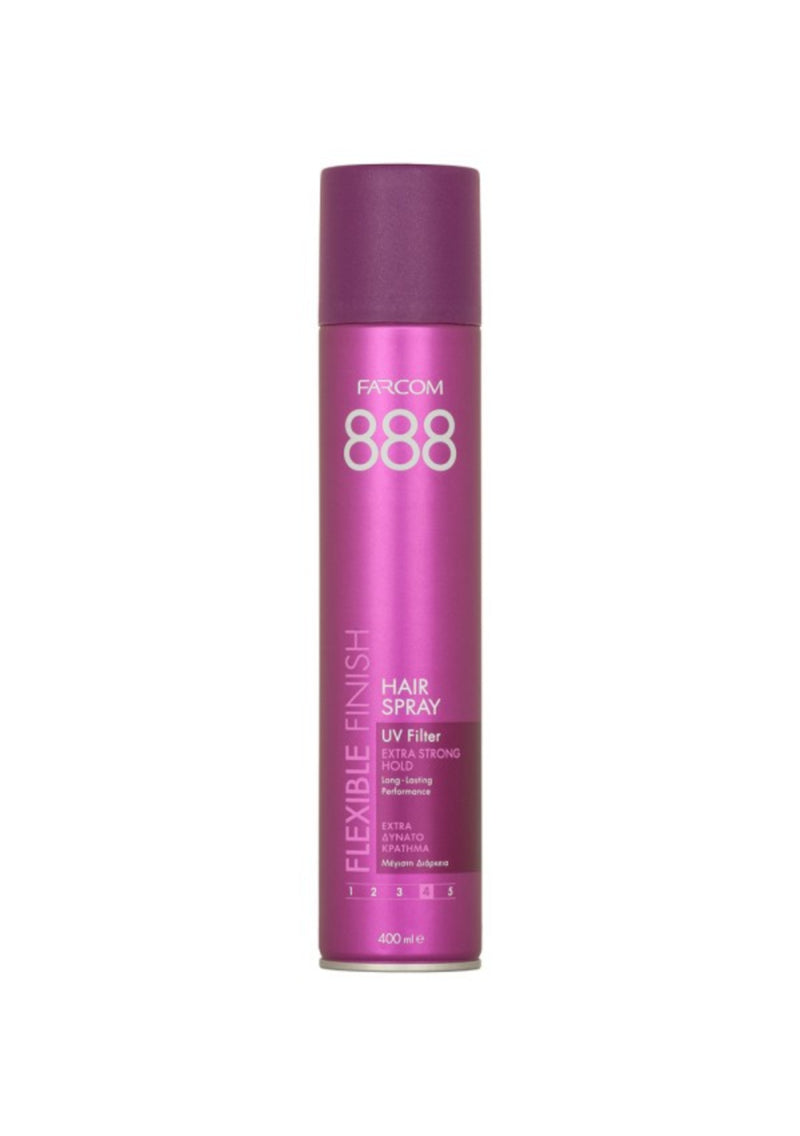 Farcom 888 Hair Spray Extra Strong Hold 400ml