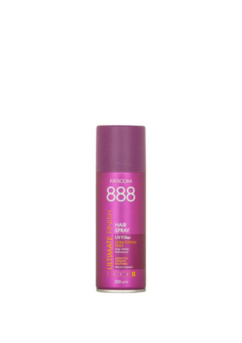 Farcom 888 Hair Spray Ultra Strong Hold 200ml