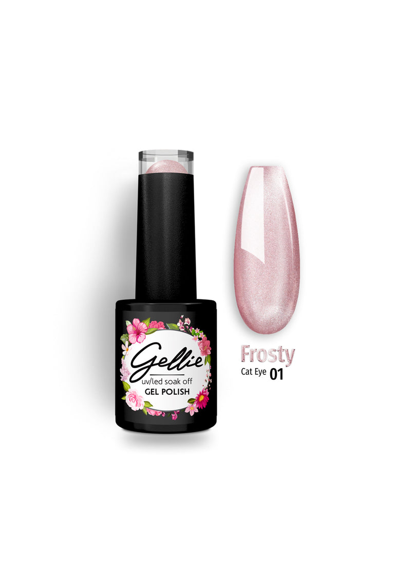 Gellie UV/LED Gel Polish Frosty Cat Eye 01