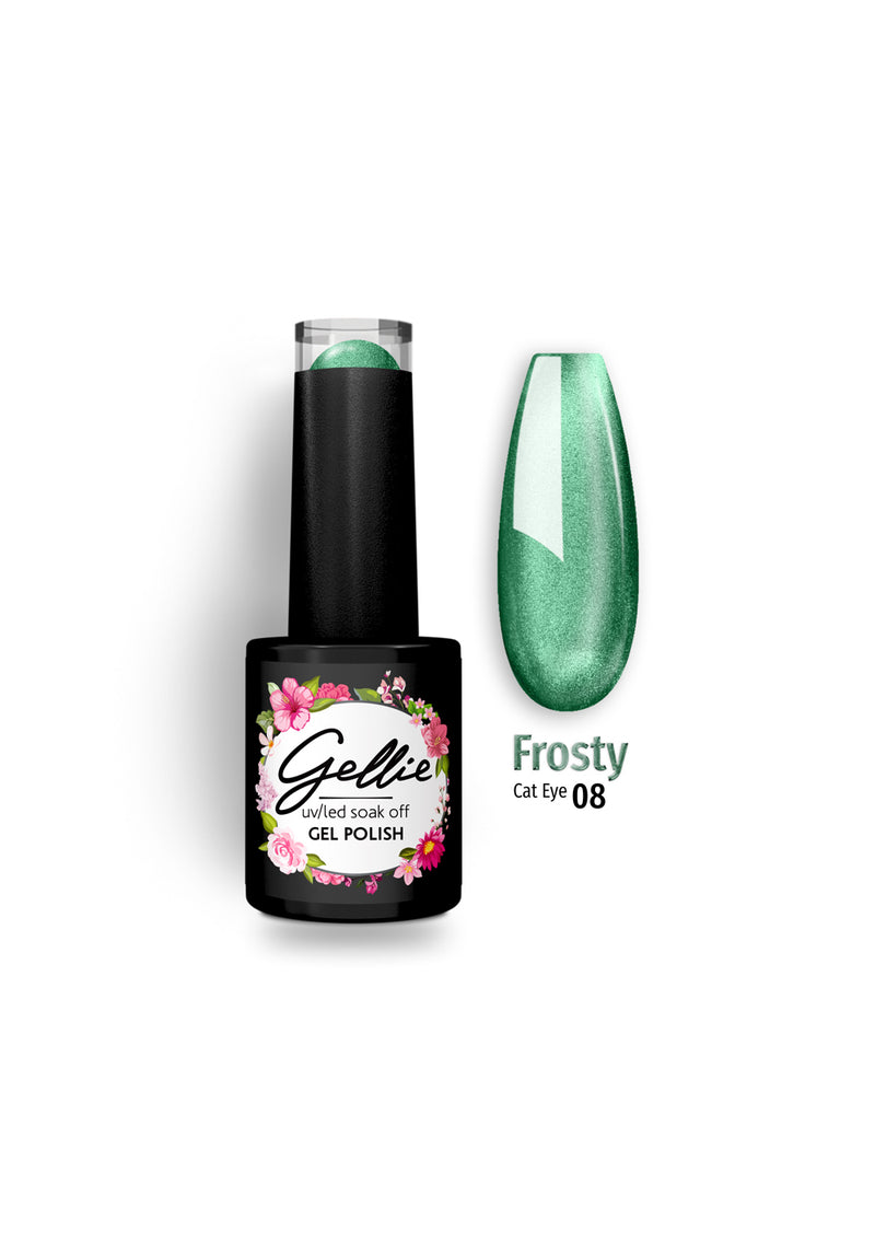 Gellie UV/LED Gel Polish Frosty Cat Eye 08