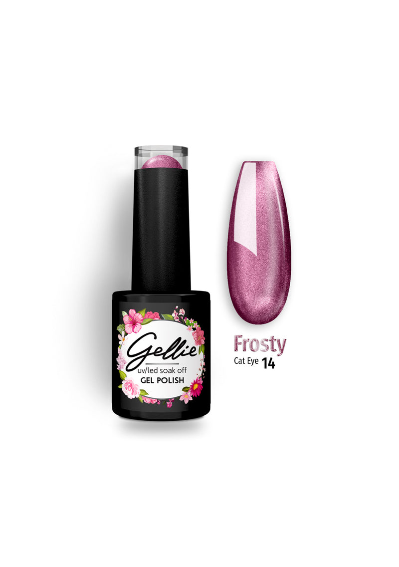 Gellie UV/LED Gel Polish Frosty Cat Eye 14