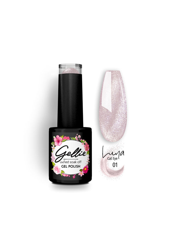 Gellie UV/LED Gel Polish Luna Cat Eye 01