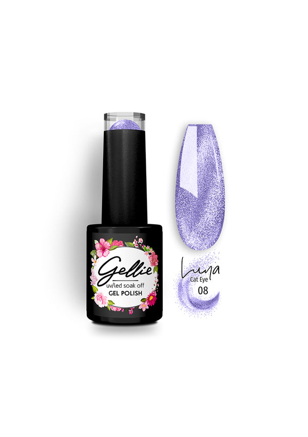 Gellie UV/LED Gel Polish Luna Cat Eye 08