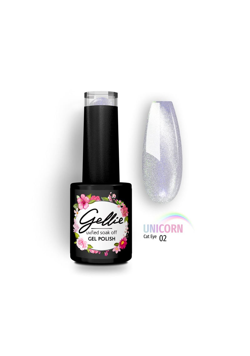 Gellie UV/LED Gel Polish Unicorn Cat Eye 02