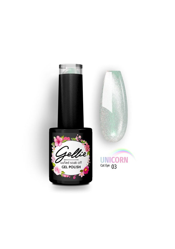 Gellie UV/LED Gel Polish Unicorn Cat Eye 03