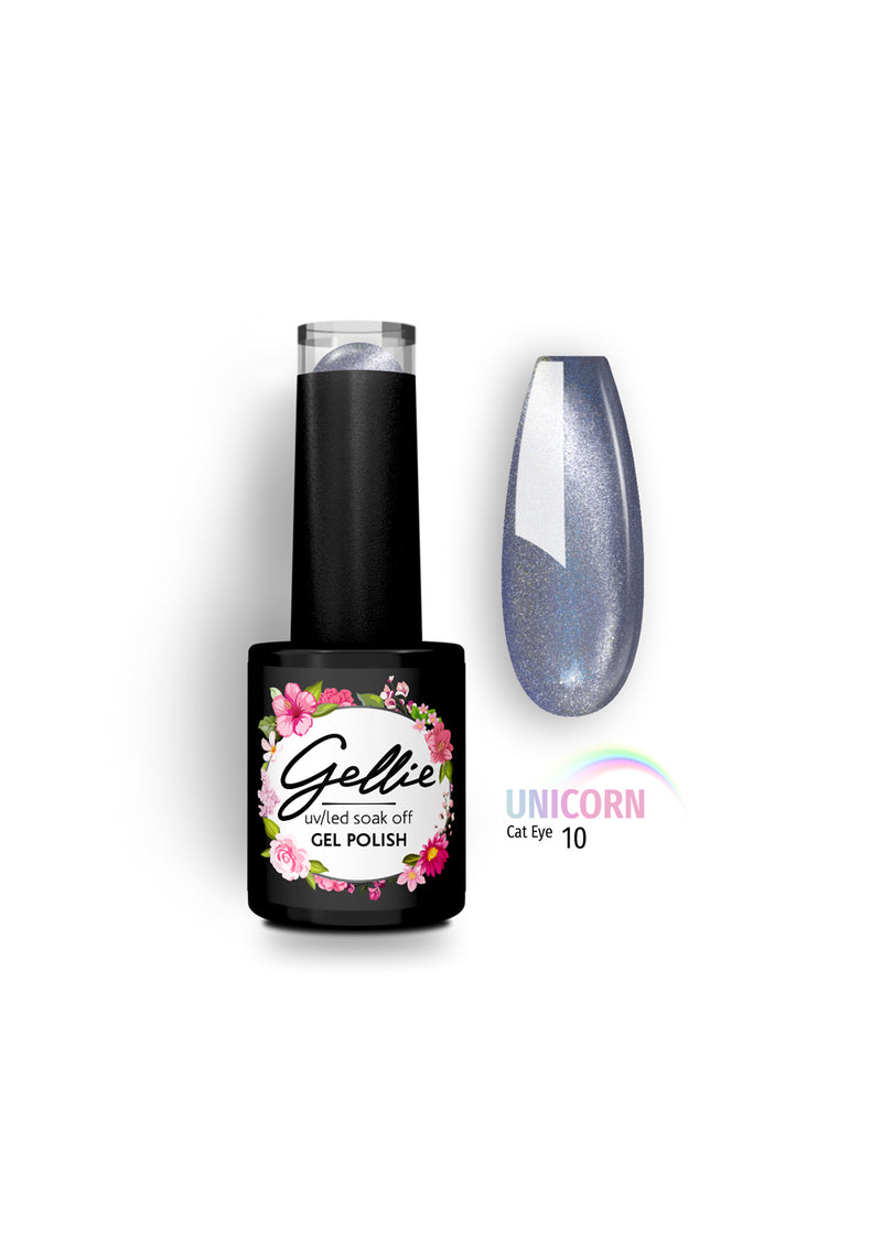 Gellie UV/LED Gel Polish Unicorn Cat Eye 10