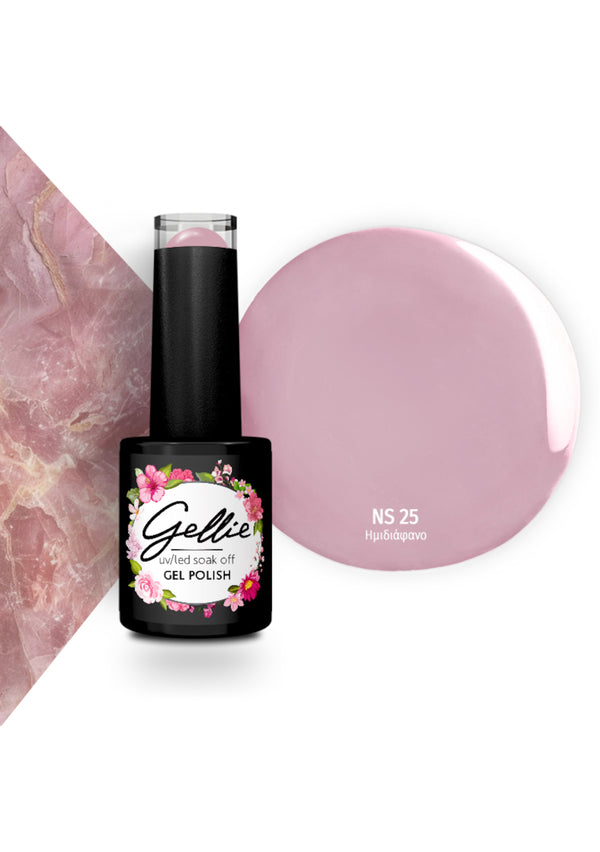 Gellie UV/LED Gel Polish Natural 25