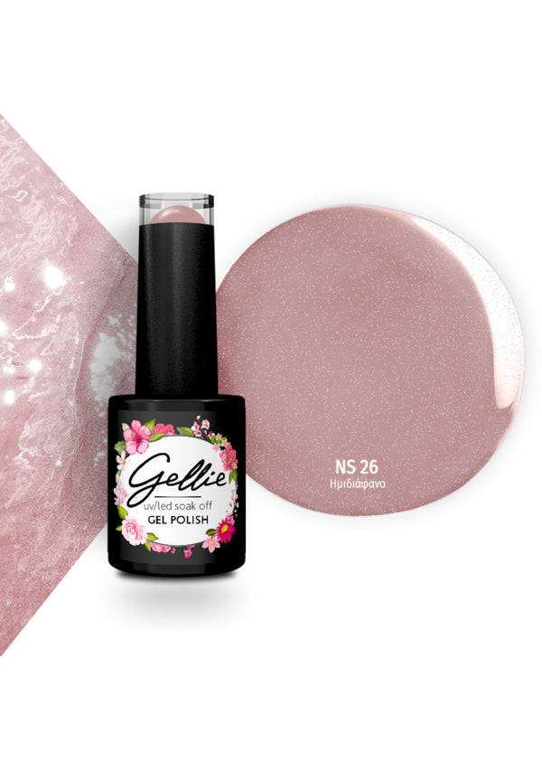 Gellie UV/LED Gel Polish Natural 26