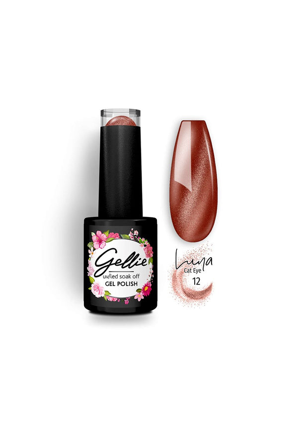 Gellie UV/LED Gel Polish Luna Cat Eye 12