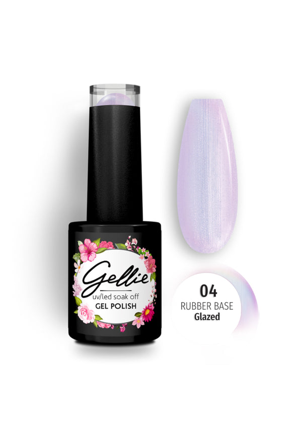 Gellie UV/LED Rubber Base Coat Glazed 04