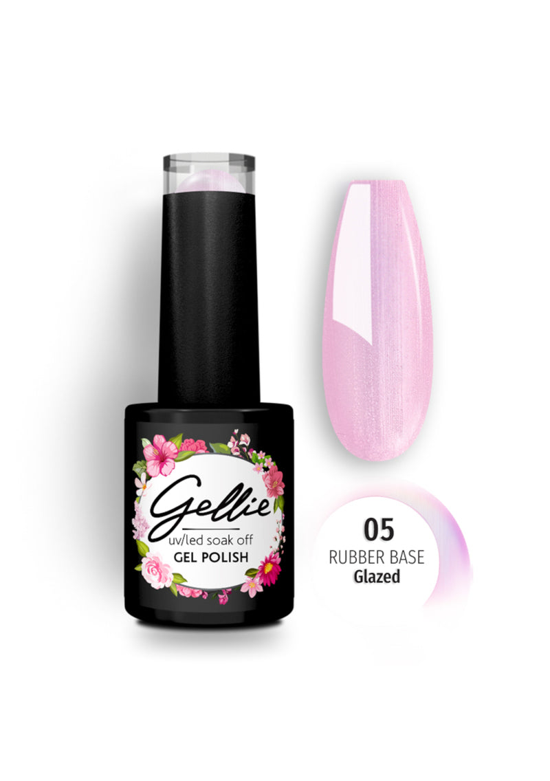 Gellie UV/LED Rubber Base Coat Glazed 05