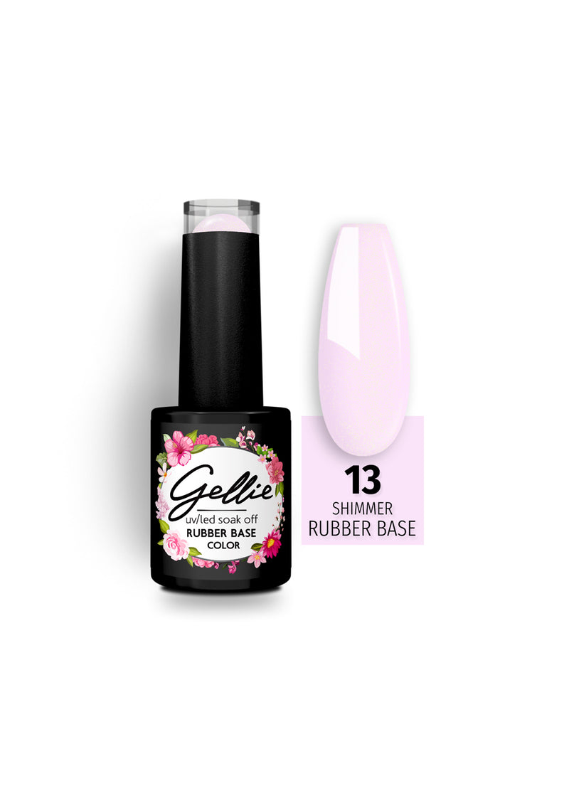 Gellie UV/LED Rubber Base Coat Shimmer 13