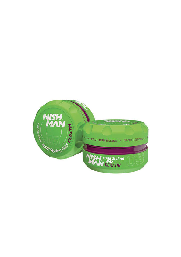 Nishman Hair Styling Wax 05 Keratin 150ml