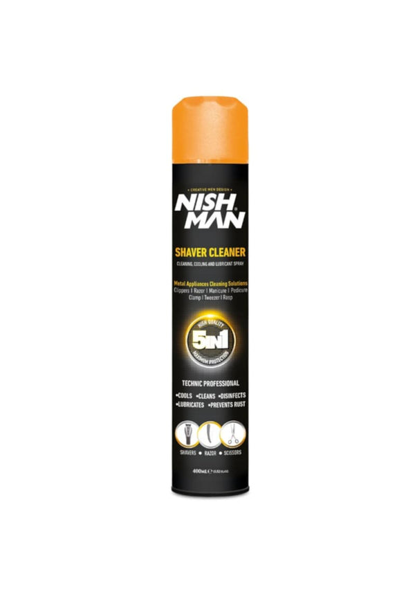 Nishman Shaver Cleaner 5 in 1 400ml