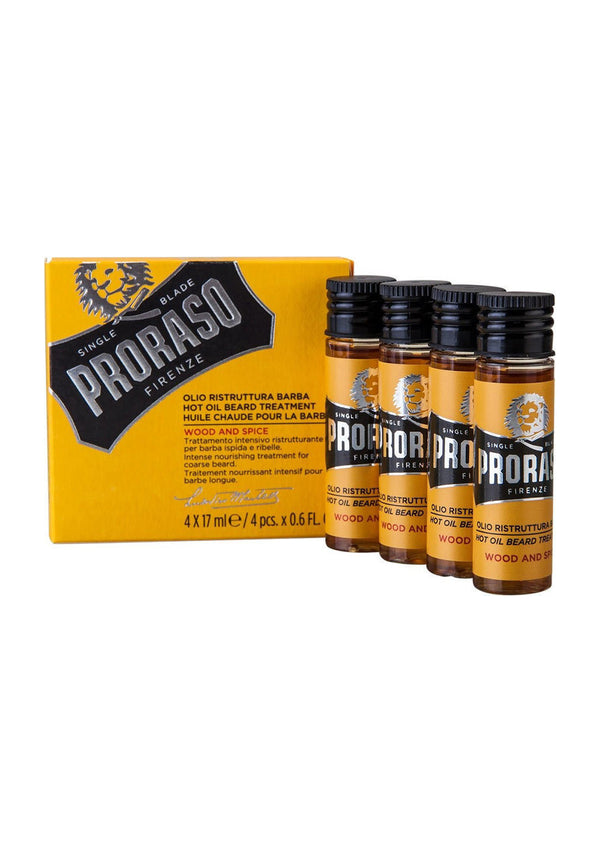 Proraso Hot Oil Treatment - Wood & Spice 4x17ml