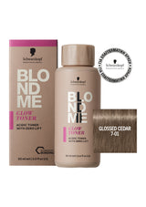Schwarzkopf BlondMe Glow Toner 7-01 Glossed Cedar 60ml
