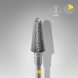 Staleks Pro Carbide Nail Drill Bit " Frustum " Yellow Ø 6mm / 14mm