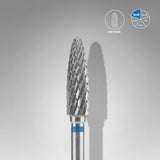 Staleks Pro Carbide Nail Drill Bit " Corn " Blue Ø 4mm / 14mm
