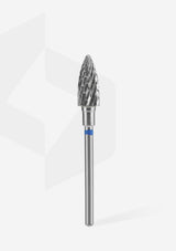 Staleks Pro Carbide Nail Drill Bit "Pine Cone " Blue Ø 6mm / 14mm