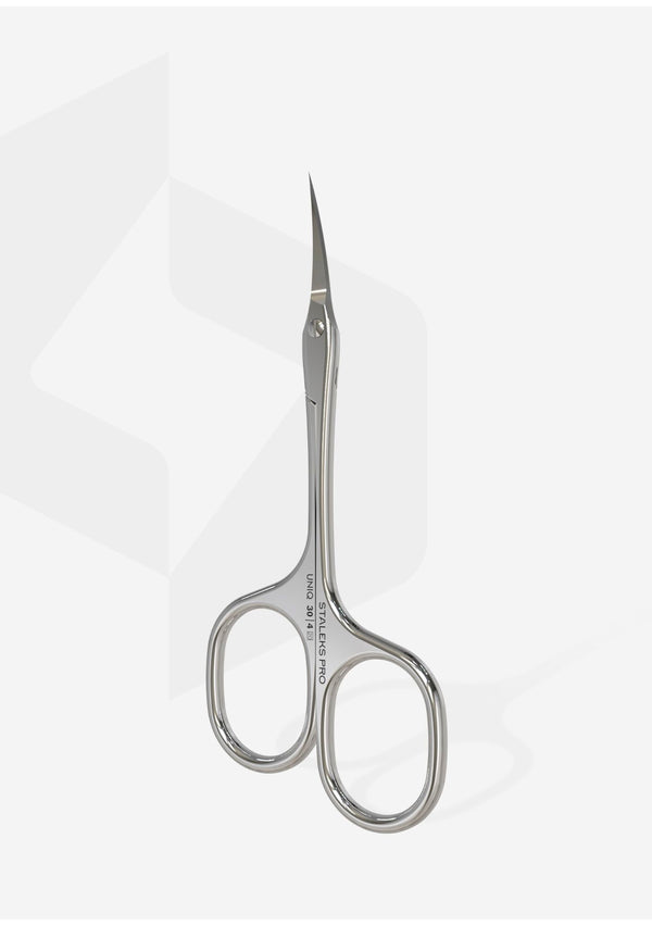 Staleks Pro Cuticle Scissors Asymmetric Uniq 30 Type 4
