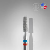 Staleks Pro Diamond Nail Drill Bit " Duo Cone " Red / Blue Ø 2.5mm / 8mm